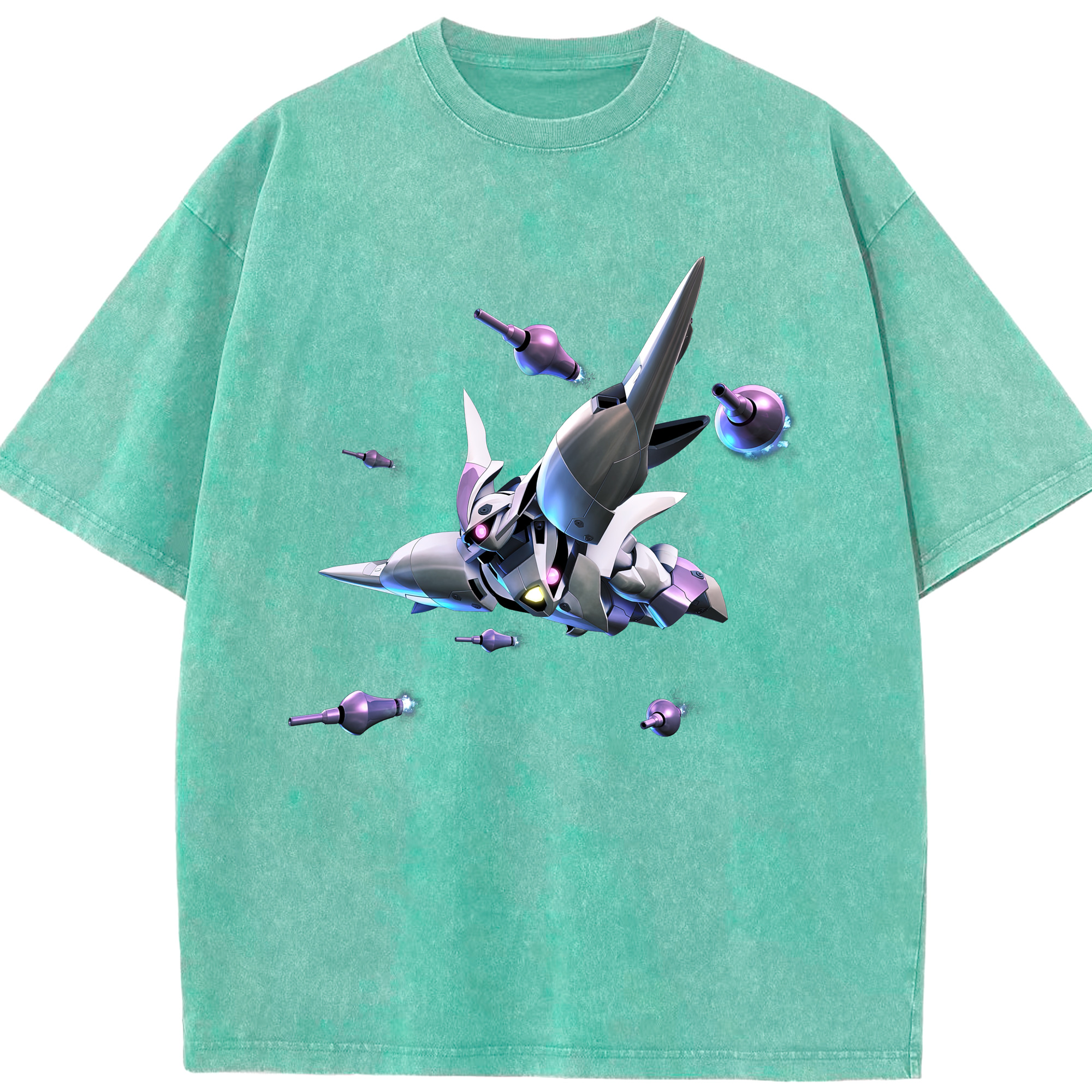 （画像用） 機動戦士ガンダム Mobile Suit Gundam 綿100% ヴィンテージ風 半袖Tシャツ（フロントプリント）
